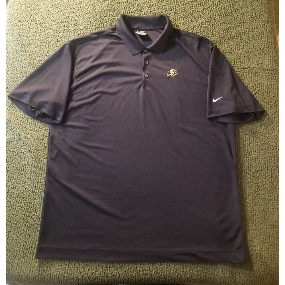 Colorado Buffaloes Nike Polo Shirt Men’s XL On Field Dri-Fit Football Sanders